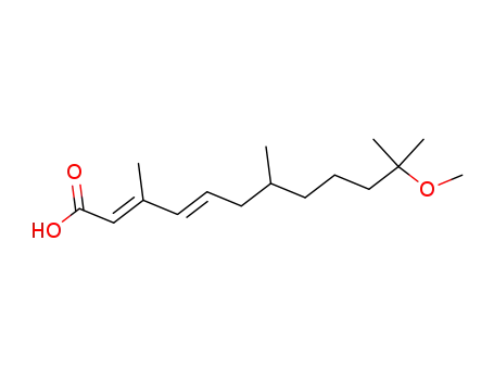 Molecular Structure of 53092-52-7 (METHOPRENE ACID)