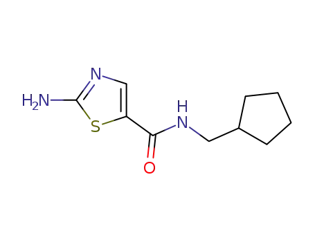 N-cyclopentylmethyl-2-aminothiazole-5-carboxamide