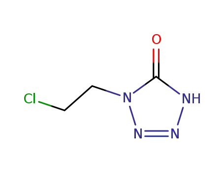 1‐(2‐chloroethyl)‐4,5‐dihydro‐1H‐1,2,3,4‐tetrazol‐5‐one