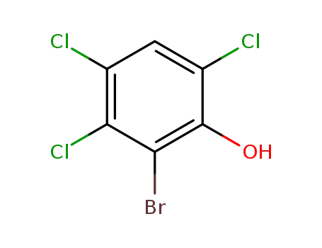 Molecular Structure of 4524-78-1 (3,4,6-TRICHLORO-2-NITROPHENOL)