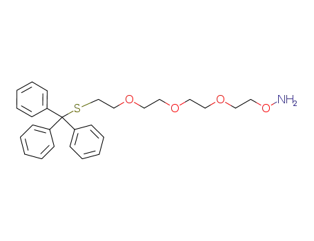 O-(2-(2-[2-(2-tritylsulfanylethoxy)ethoxy]ethoxy)ethyl)hydroxylamine