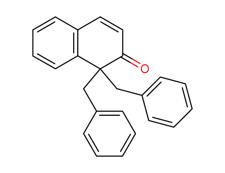 1,1-dibenzyl-1,2-dihydronaphthalen-2-one
