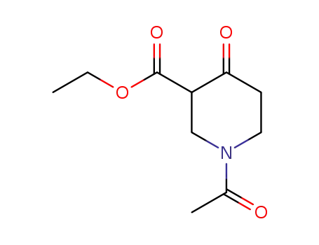 1-acetyl-4-oxo-piperidine-3-carboxylic acid ethyl ester