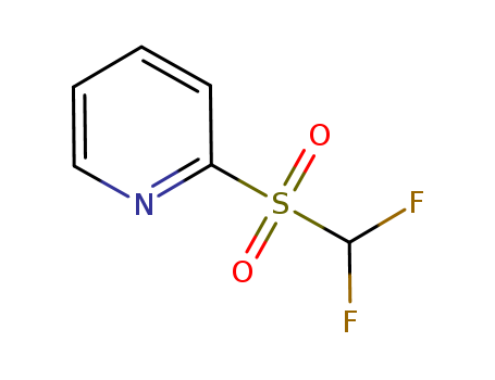 Pyridine, 2-[(difluoromethyl)sulfonyl]-