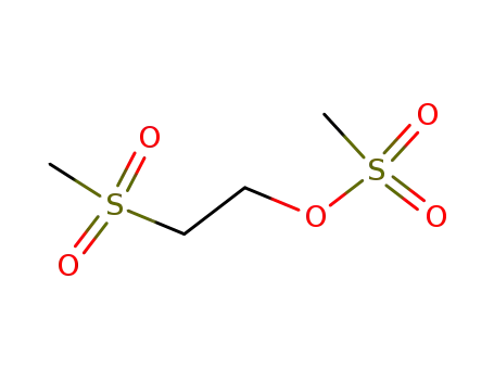 Molecular Structure of 191604-52-1 (2-(methylsulfonyl)ethyl methanesulfonate)