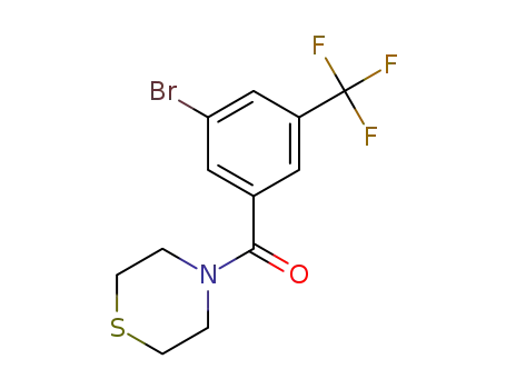 4-{[3-bromo-5-(trifluoromethyl)phenyl]carbonyl}thiomorpholine