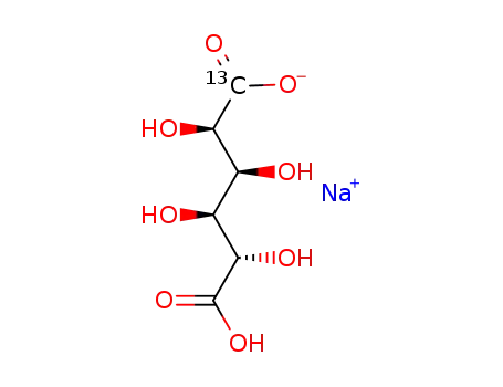 1-13C-D-glucaric acid sodium salt