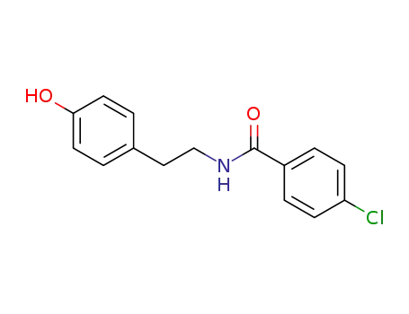 Benzamide,4-chloro-N-[2-(4-hydroxyphenyl)ethyl]-