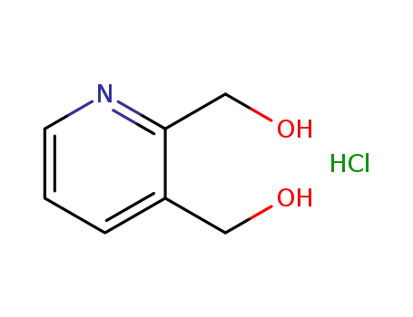 Molecular Structure of 423169-40-8 (2,3-DihydroxyMethylpyridine hydrochloride)