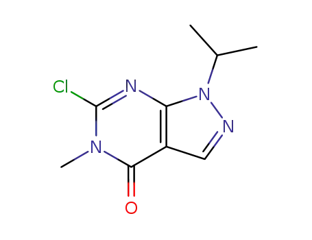 6-chloro-1-isopropyl-5-methyl-1H-pyrazolo[3,4-d]pyrimidin-4(5H)-one
