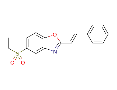 (E)-5-(ethylsulfonyl)-2-styrylbenzo[d]oxazole