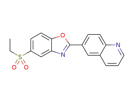 5-(ethylsulfonyl)-2-(quinolin-6-yl)benzo[d]oxazole