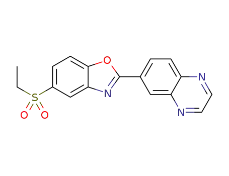 5-(ethylsulfonyl)-2-(quinoxalin-6-yl)benzo[d]oxazole