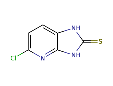 2H-Imidazo[4,5-b]pyridine-2-thione, 5-chloro-1,3-dihydro-