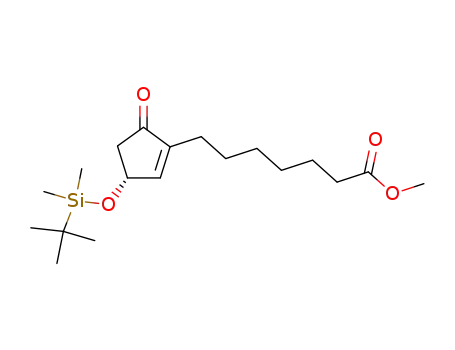methyl (R)-(+)-3-(T-bu-dimethylsilyloxy)-5-oxo-1-