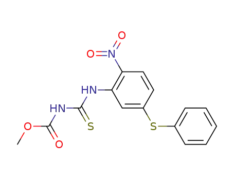 2-nitro-5-phenylthiophenylallophanic acid methyl ester