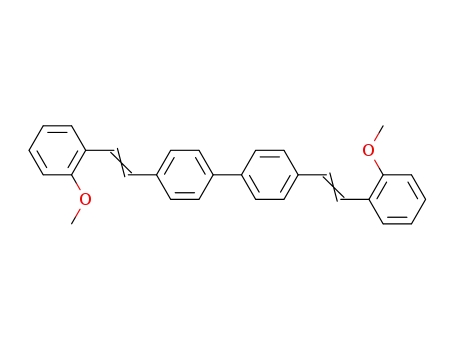4,4'-Bis(o-methoxystyryl)-l,l'-biphenyl