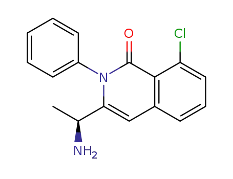 (S)-3-(1-aminoethyl)-8-chloro-2-phenylisoquinoline-1(2H)-one