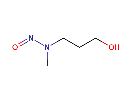 Molecular Structure of 70415-59-7 (N-nitrosomethyl-(3-hydroxypropyl)amine)