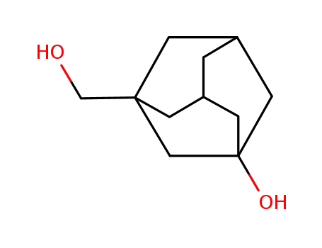 Molecular Structure of 38584-37-1 (3-(Hydroxymethyl)-1-adamantol)