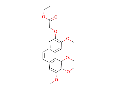 (Z)-ethyl-2-(2-methoxy-5-(3,4,5-trimethoxystyryl)phenoxy)acetate