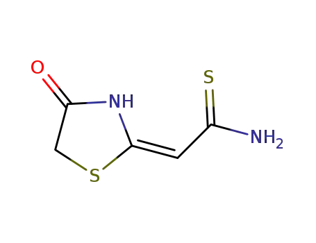 (E)-2-(4-oxothiazolidin-2-ylidene)ethanethioamide