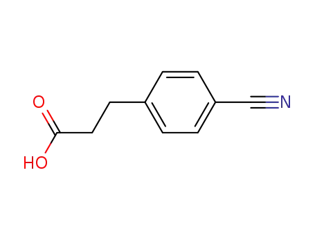 Molecular Structure of 42287-94-5 (3-(4-CYANOPHENYL)PROPANOIC ACID)