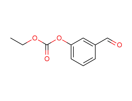 Molecular Structure of 68423-35-8 (ethyl 3-formylphenyl carbonate)