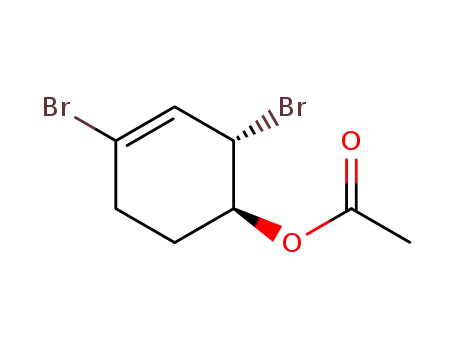 (+)-(1S,2S)-1-acetoxy-2,4-dibromocyclohex-3-ene