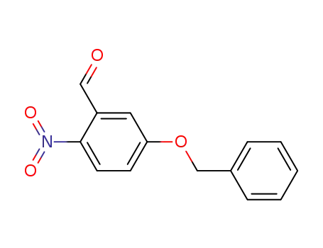 Molecular Structure of 58662-54-7 (5-(BENZYLOXY)-2-NITROBENZALDEHYDE)