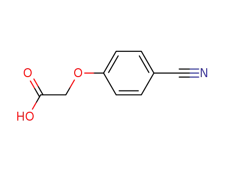 Molecular Structure of 1878-82-6 ((4-CYANO-PHENOXY)-ACETIC ACID)