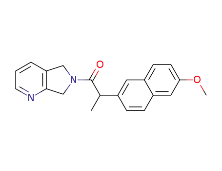 2-(6-methoxynaphthalen-2-yl)-1-(5H-pyrrolo[3,4-b]pyridin-6(7H)-yl)propan-1-one