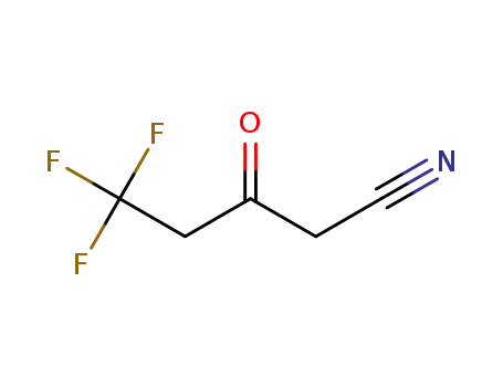 5,5,5-trifluoro-3-oxopentanenitrile