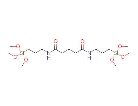 N1,N5-bis(3-(trimethoxysilyl)propyl)glutaramide