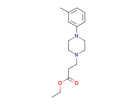 3-(4-m-tolyl-piperazino)-propionic acid ethyl ester
