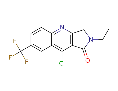 9-chloro-2-ethyl-7-(trifluoromethyl)-2,3-dihydro-1H-pyrrolo[3,4-b]quinolin-1-one