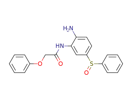 N-(2-Amino-5-benzenesulfinyl-phenyl)-2-phenoxy-acetamide