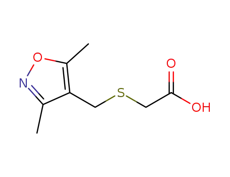 2-(((3,5-dimethylisoxazol-4-yl)methyl)thio)acetic acid