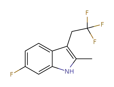 6-fluoro-2-methyl-3-(2,2,2-trifluoroethyl)-1H-indole
