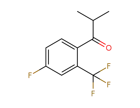 1-(4-fluoro-2-(trifluoromethyl)phenyl)-2-methylpropan-1-one