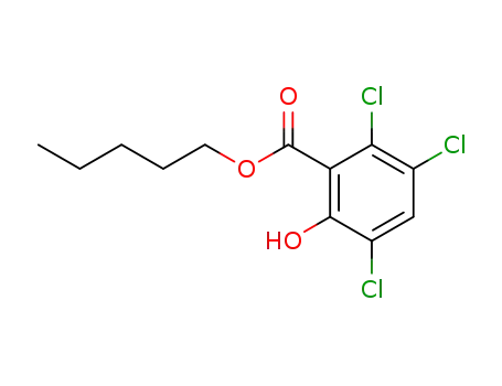 Molecular Structure of 30431-53-9 (pentyl 3,5,6-trichlorosalicylate)