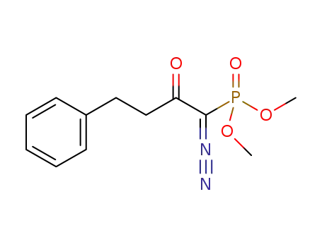 (1-diazo-2-oxo-4-phenylbutyl)phosphonic acid dimethyl ester.
