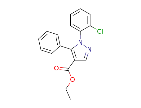 ethyl 1-(2-chlorophenyl)-5-phenyl-1H-pyrazole-4-carboxylate