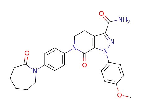 1-(4-methoxyphenyl)-6-(4-(2-oxoazepan-1-yl)phenyl)-7-oxo-4,5,6,7-tetrahydro-1H-pyrazolo[3,4-c]pyridine-3-carboxamide