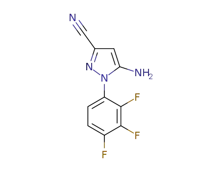 5-amino-1-(2,3,4-trifluorophenyl)-3-cyano-1H-pyrazole