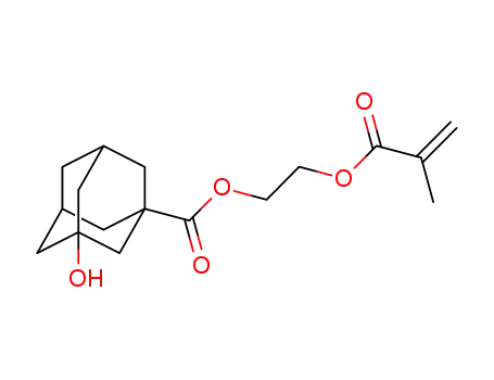 2-methacryloyloxyethyl 3-hydroxy-1-adamantanecarboxylate