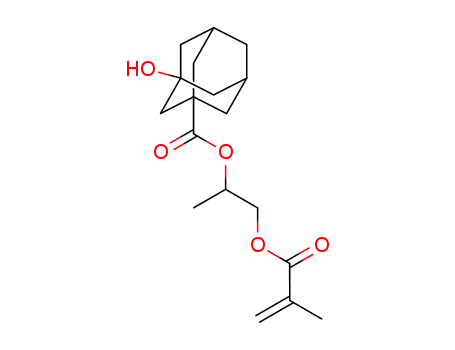 1-methacryloyloxypropane-2-yl 3-hydroxy-1-adamantanecarboxylate