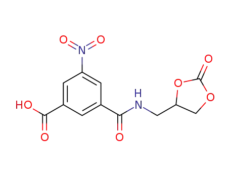 3-nitro-5-(((2-oxo-1,3-dioxolan-4-yl)methyl)carbamoyl)benzoic acid