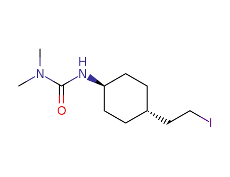 3-(trans-4-(2-iodoethyl)cyclohexyl)-1,1-dimethylurea