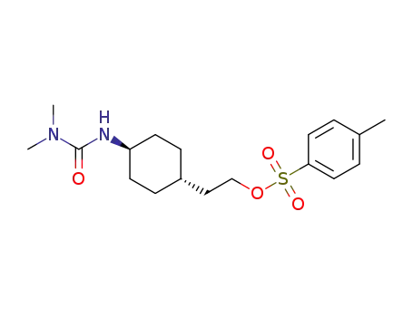 2-(trans-4-(3,3-dimethylureido)cyclohexyl)ethyl 4-methylbenzenesulfonate
